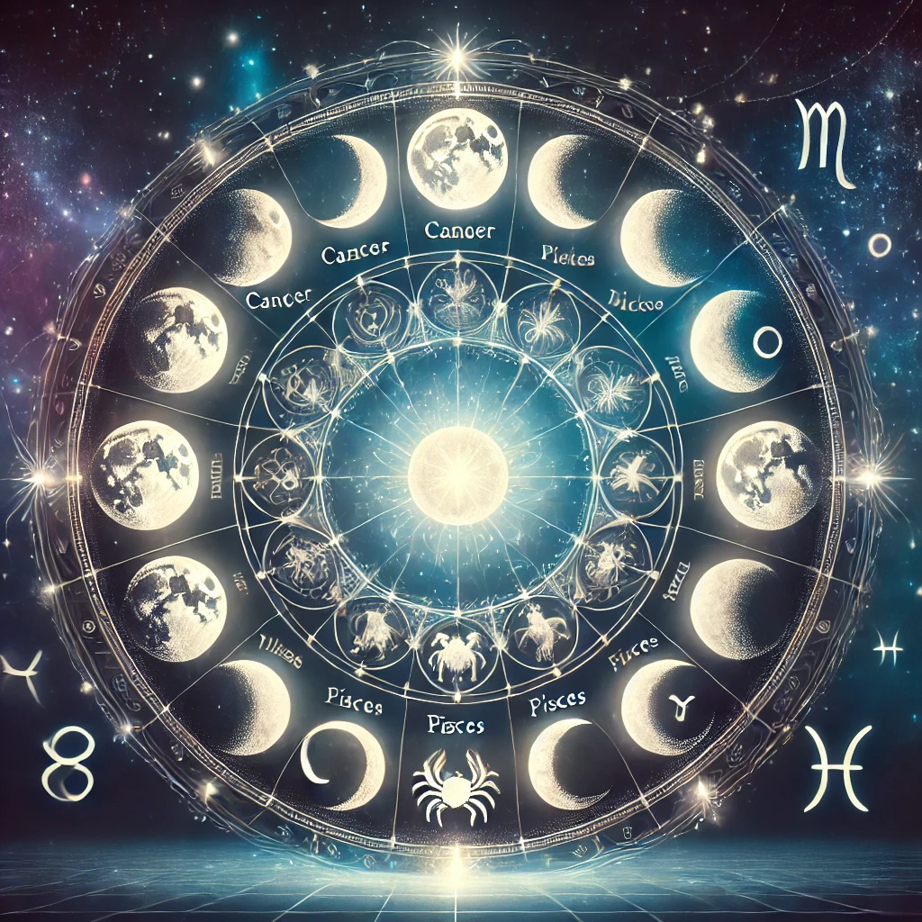 The Mystical Moon: How Lunar Phases Affect Your Zodiac Sign